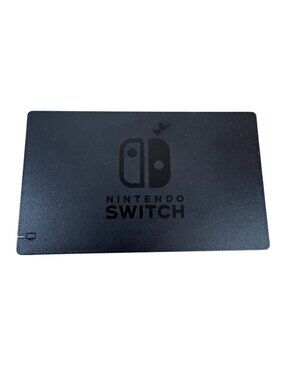 Nintendo Switch Dock Black Replacement Base HDMI Output Base Only No Cords